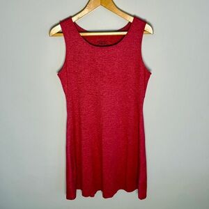 Patagonia Red Sleeveless Cross Back Seabrook Dress | M